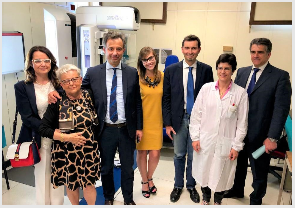 Cerimonia di inaugurazione nuovo Mammografo Ospedale di Vigevano 5.6.19