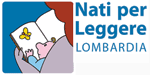 Logo iniziativa Nati per leggere Lombardia